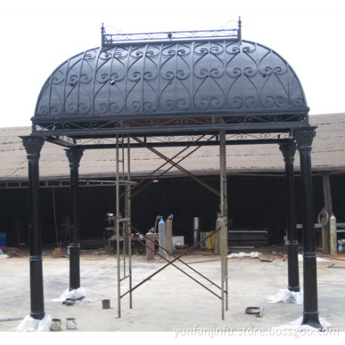 A Variety Of Garden Decorations Arbour
